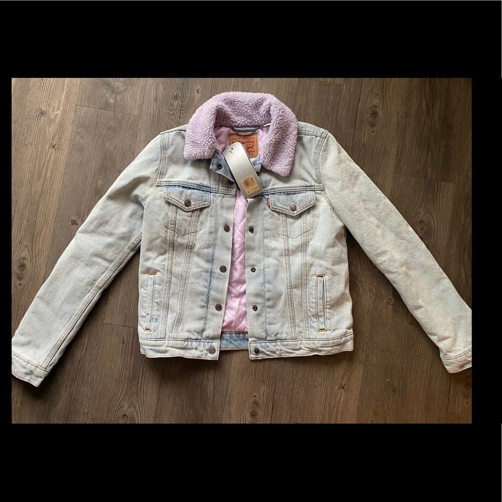 Lavender Levi’s Trucker Jacket